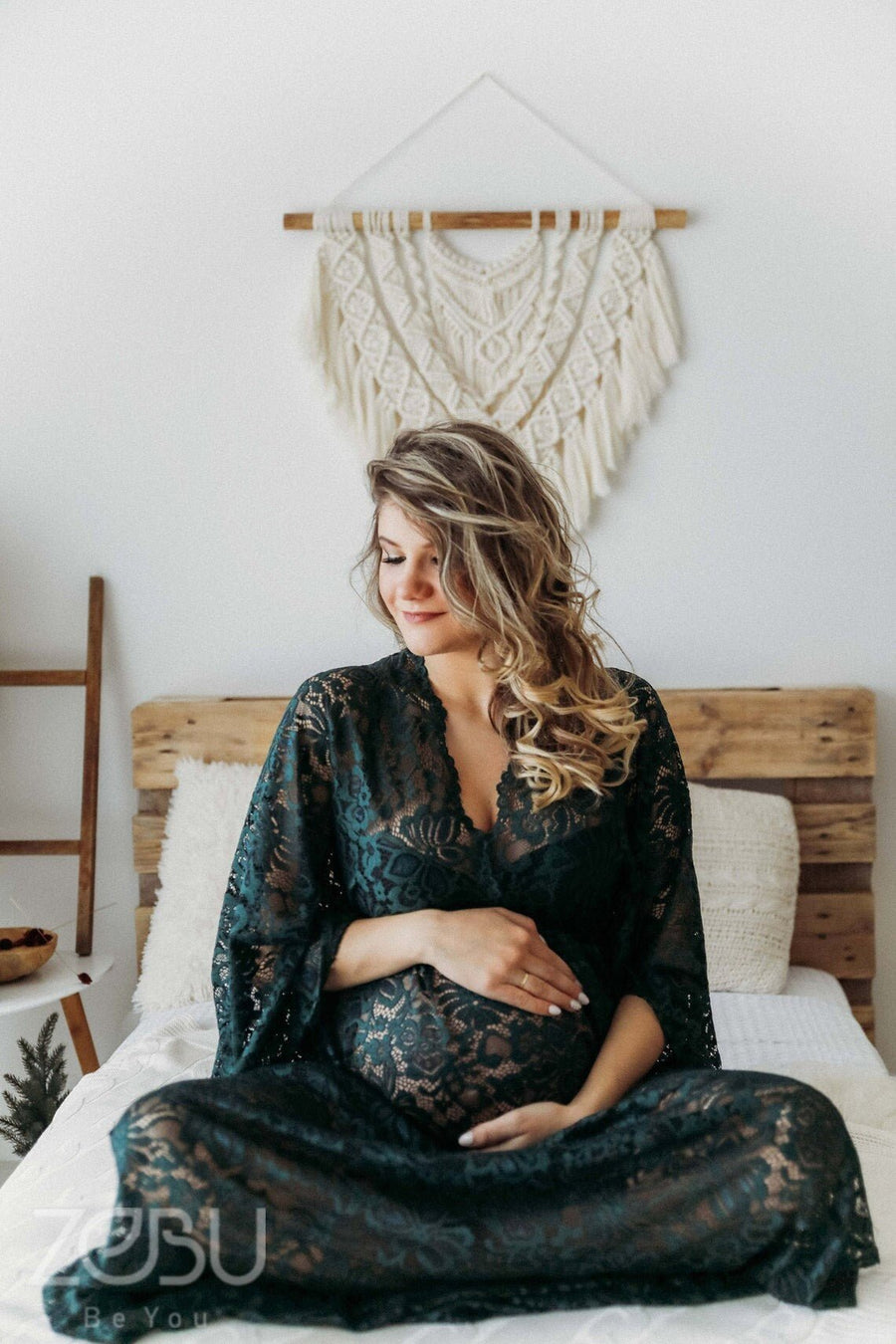 Athena Maternity Lace Unique Boho Dresses - Pregnancy - maternity clothes - ZeBu Be You