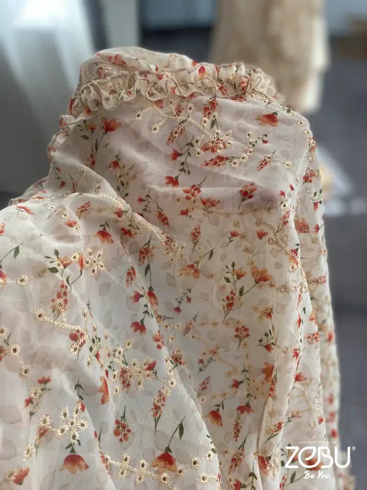 Floral Chiffon Inner Light Unique Boho Dresses - Pregnancy - maternity clothes - ZeBu Be You