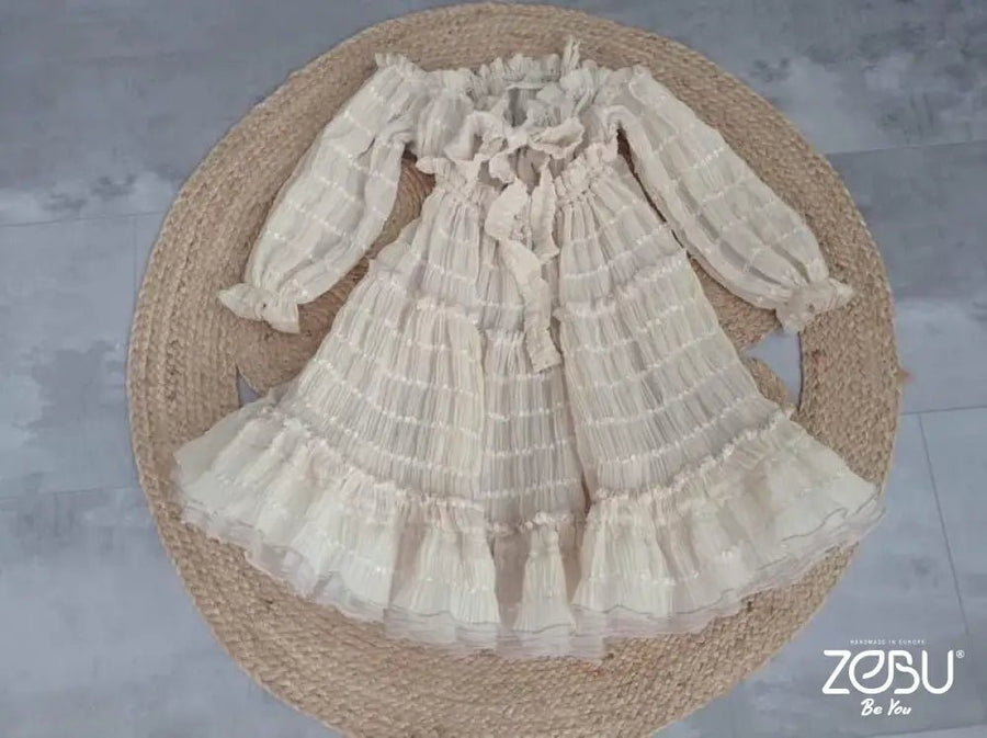 Lily chiffon baby girl dress - Pregnancy - maternity clothes - ZeBu Be You