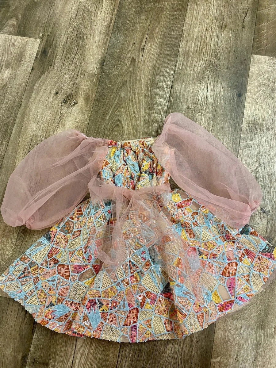 Lollipop sequin baby girl dress - Pregnancy - maternity clothes - ZeBu Be You