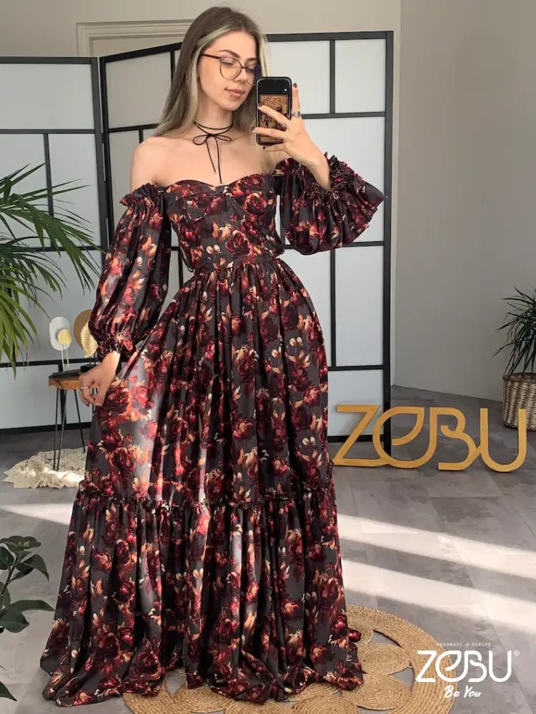 Talia Unique Boho Dresses - Pregnancy - maternity clothes - ZeBu Be You